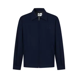 High Quality Miu Outerwear Red Relaxed Fit Simple And Elegant Mature Sophisticated