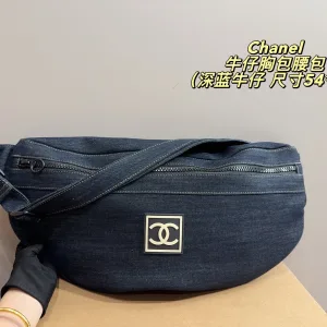 Aaa Chanel Denim Waist Bag