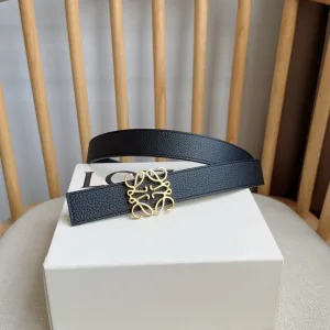 Luxury Loewe Belt Cowhide