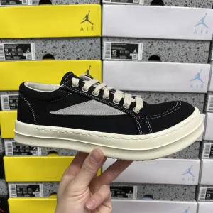 High Quality Luxury Rick Owens Sneakers Black
