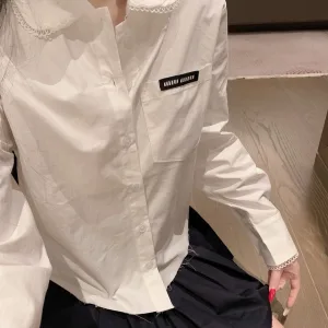 High Quality Miu Miu Lace Long Sleeves