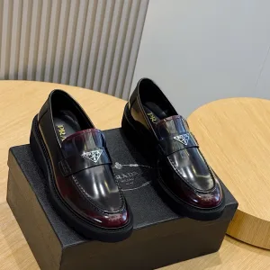 Designer 1:1 Prada Calfskin Loafers