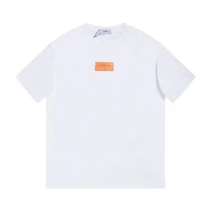 Designer High Quality Loewe Short-Sleeved T-Shirt Black Cotton Pure Summer