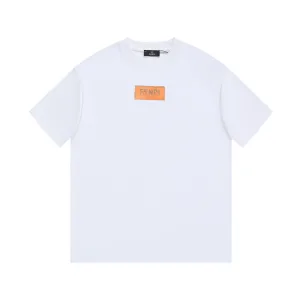 Reps Fendi Short-Sleeved T-Shirt Black Cotton Pure Summer