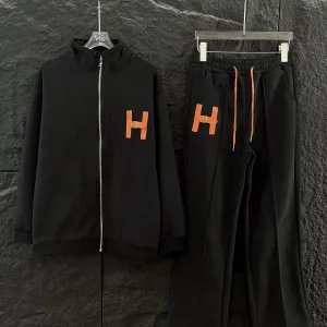 High Quality Hermès Leather Trousers