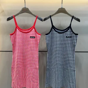 Luxury Miu Miu Spaghetti Straps