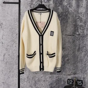 Designer High Quality Miu Miu Cashmere Outerwear