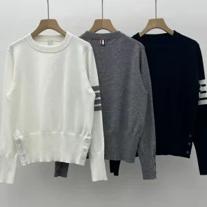 Aaa High Quality Thom Browne Jacquard Long-Sleeved
