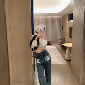 1:1 Chanel Lace Pants