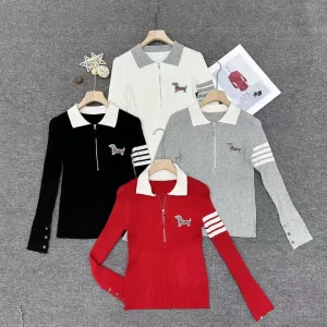 Aaa Luxury Thom Browne Jacquard Long Sleeves