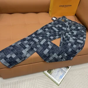 1:1 Louis Vuitton Denim Trousers For Fall