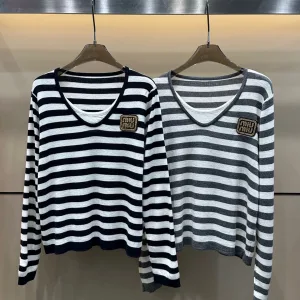 1:1 Miu Miu Gold Long Sleeves