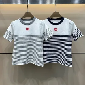Designer High Quality Miu Miu Short Sleeves