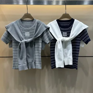 Luxury 1:1 Miu Miu Short Sleeves