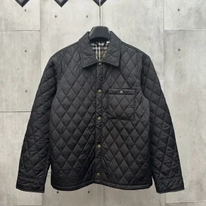 High Quality Burberry Cotton Cotton-Padded Clothes For Fall