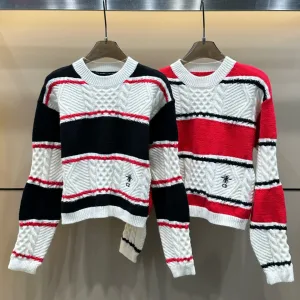 Luxury Designer Dior Long-Sleeved Sweater