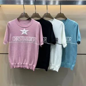 High Quality Aaa Dior Jacquard Short Sleeves