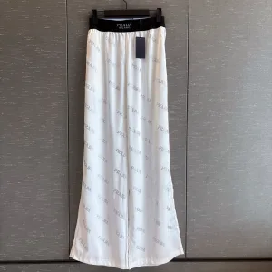 Aaa Prada Silk Trousers