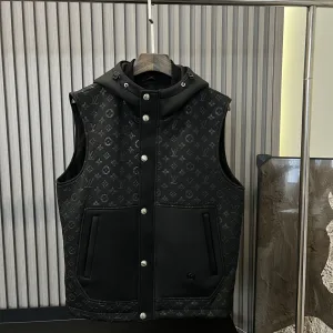 High Quality Luxury Louis Vuitton Cotton Vest For Autumn
