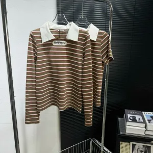 Aaa 1:1 Miu Miu Long-Sleeved T-Shirt