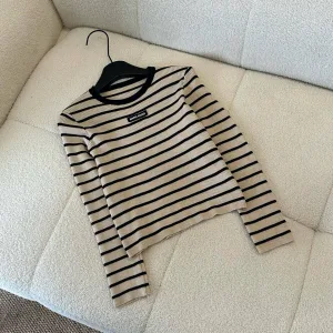 Designer Miu Miu Long-Sleeved