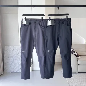 Designer AAA Archaeopteryx Trousers Black Cotton