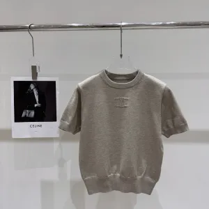 High Quality Aaa Celine Jacquard Short Sleeves