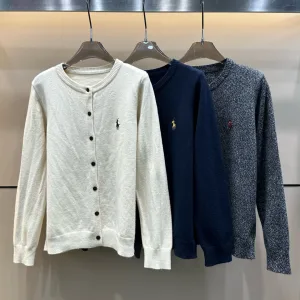 Designer Aaa Ralph Lauren Long-Sleeved Cardigan