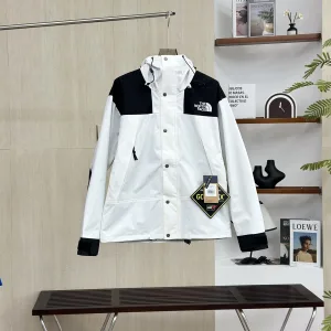 Designer North Windproof Jacket White