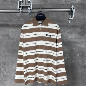 High Quality Luxury Miu Miu Cotton Long Sleeves