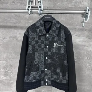 High Quality Luxury Louis Vuitton Leather Jacket For Spring