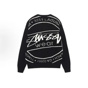Luxury High Quality Stussy Sweater Red