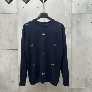 Luxury Designer Gucci Cashmere Wool Sweater
