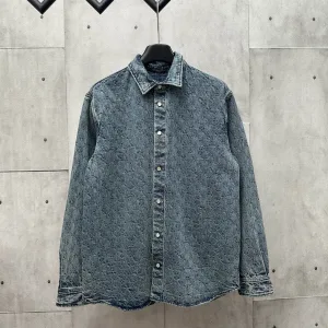 Luxury Aaa Louis Vuitton Denim Outerwear