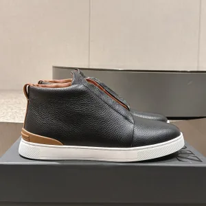 High Quality Aaa Zegna Cowhide Casual Shoes For Autumn