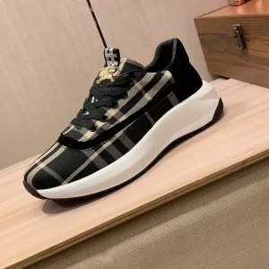 Designer High Quality Burberry Cowhide Casual Shoes