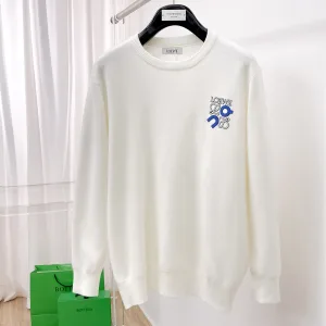 Reps AAA Loewe Long-Sleeved Shirts Black Wool Blend Autumn Winter And