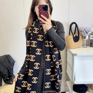 AAA Chanel Shawl Red Eva