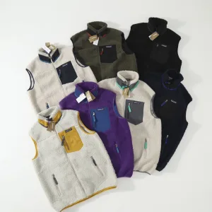 Reps Patagonia Vest Yellow Fleece Autumn Winter And