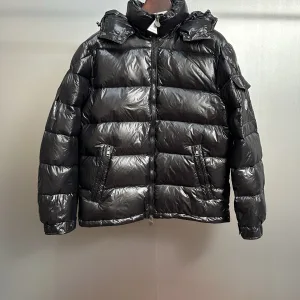 Luxury Moncler Nylon Down Jacket For Winter