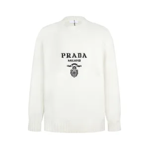 Designer Prada Sweater Red Wool