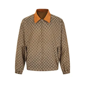 Reps Gucci Outerwear Ash Cotton Jacquard Autumn Winter