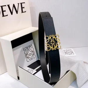 Luxury Loewe Belt Cowhide