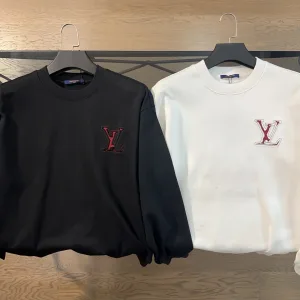 High Quality Designer Louis Vuitton Long-Sleeved Red Eva Autumn Early