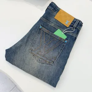 Luxury Louis Vuitton Abs Jeans For Fall