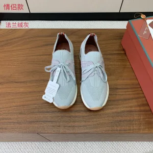 High Quality Loro Piana Sneakers Color Sheepskin