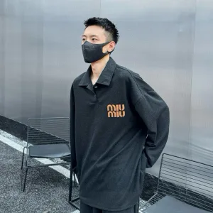 Luxury Miu Hoodie Red Suede