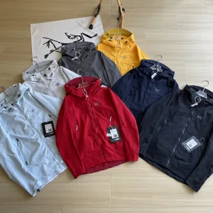 Reps Super Clone Archaeopteryx Jacket Red Fleece Sturdy And Durable Spring Autumn