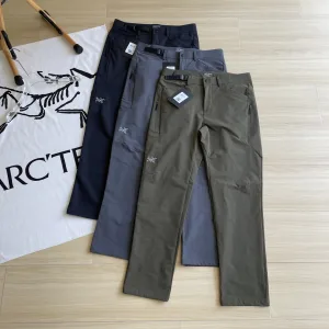 Designer Archaeopteryx Trousers Red Double-Layer Fabric Quick-Drying Autumn Winter And Zippered Pocket