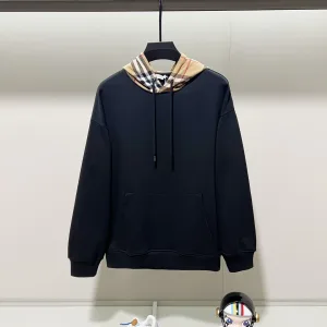 Luxury Aaa Burberry Denim Hoodie